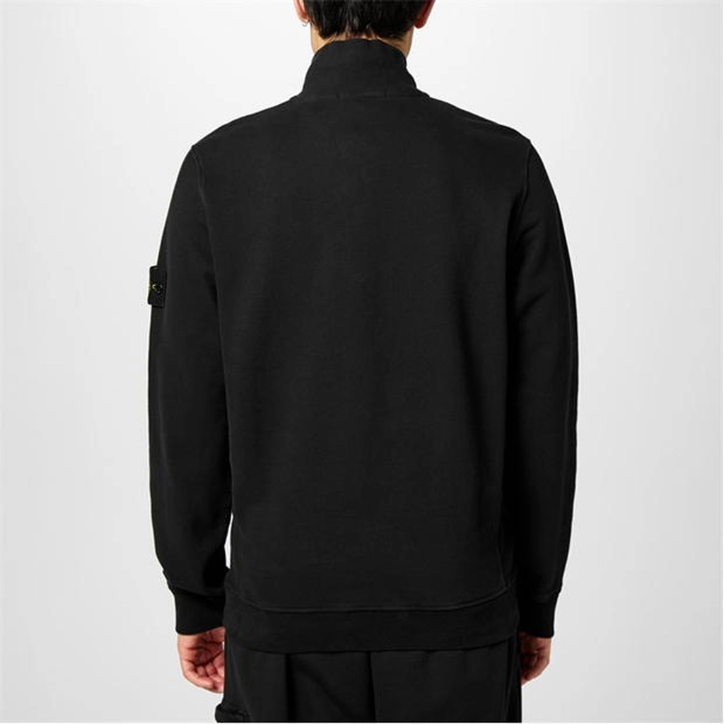 Stone Island Stone Hw Fleece 1/4Z Sn44 - Black